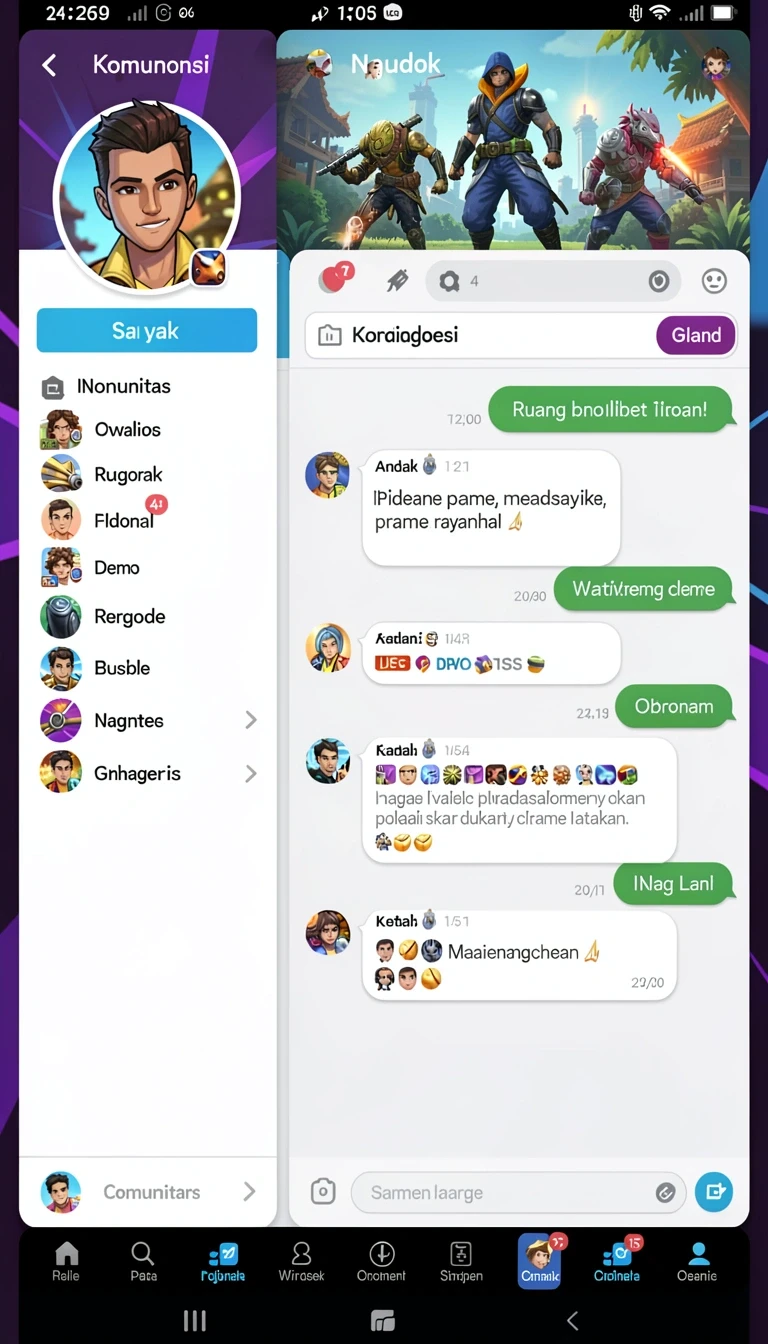 Cuplikan layar menu unduhan bola369 untuk perangkat Android
